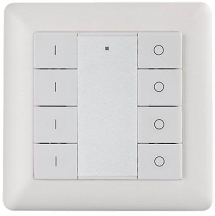 LCI - Commande murale 4 zones ZIGBEE, à encastrer.