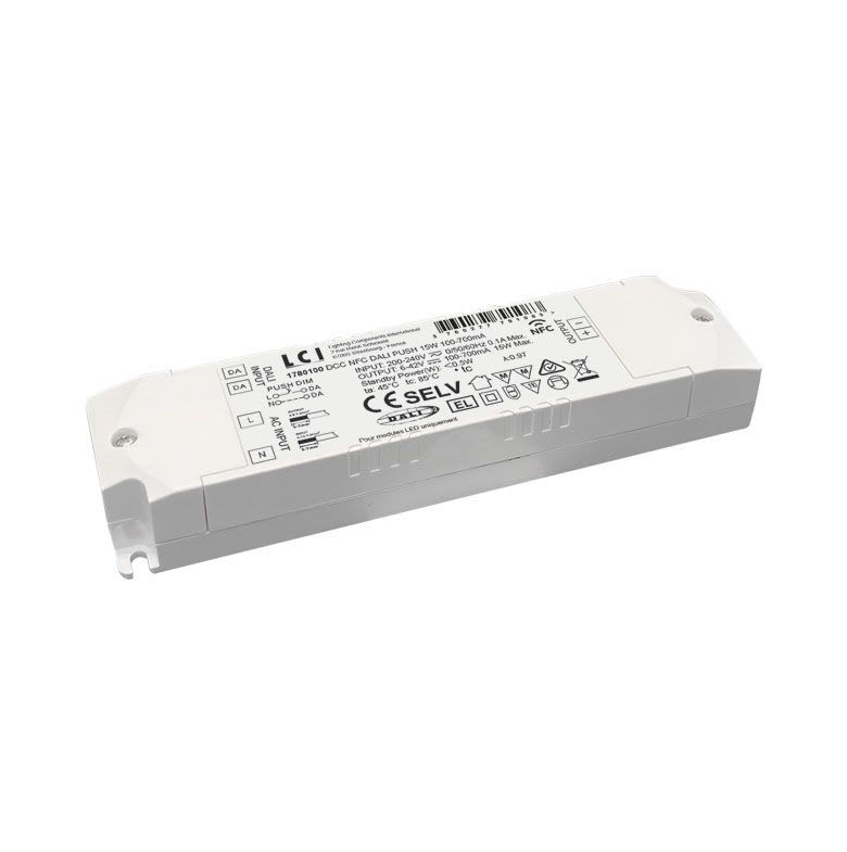 LCI - DCC NFC DALI PUSH 15W 100-700mA