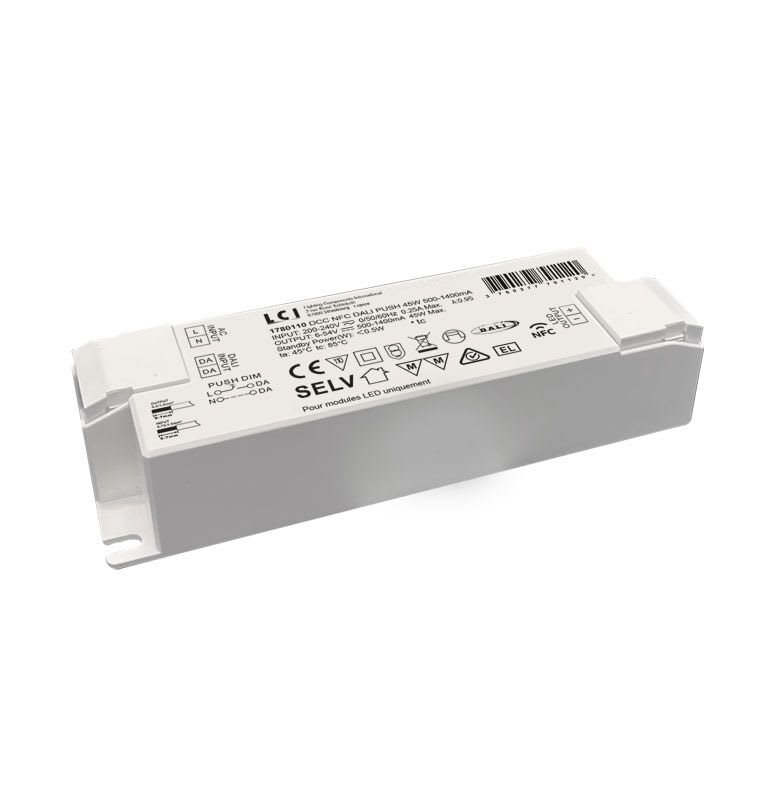 LCI - DCC NFC DALI PUSH 45W 500-1400mA