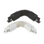 LCI - Connecteur de jonction flexible pour Rail 3 phases blanc