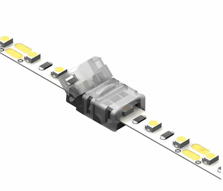 LCI - Connecteur 4 contacts ruban 10mm => ruban 10mm