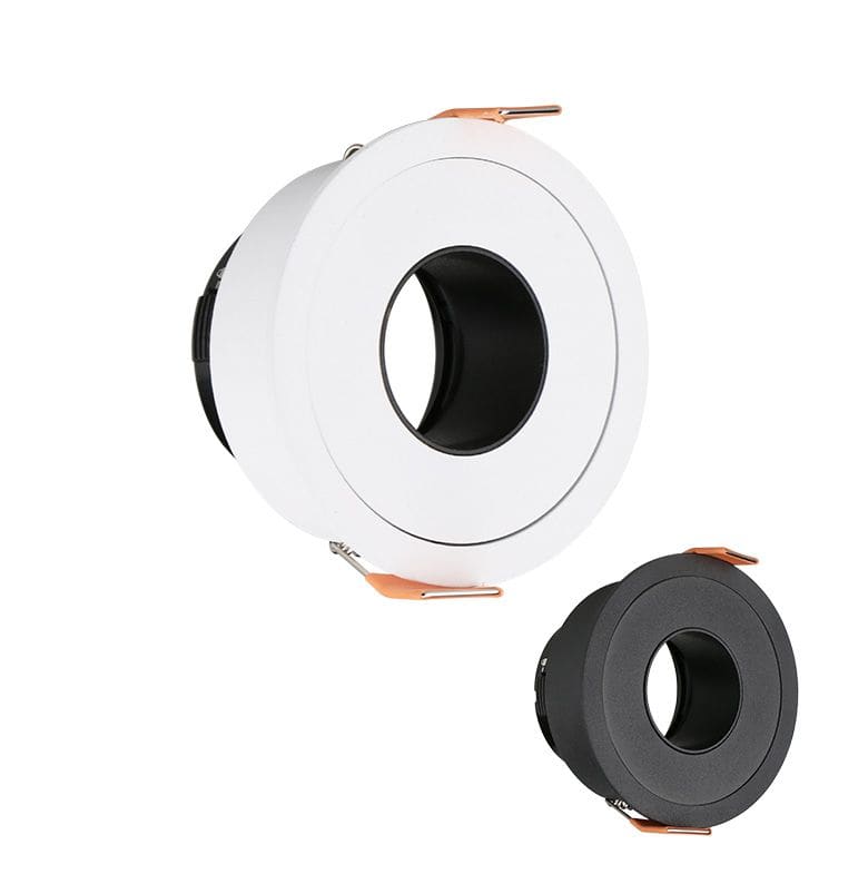 LCI - Spot H basse luminance - noir / intérieur noir - Ø83