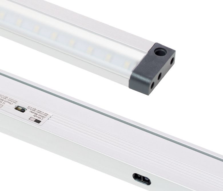 LCI - FLATLED DOOR 7,5W 1000mm 3000K - 640lm - dimensions : 9,6x28,6x1000mm