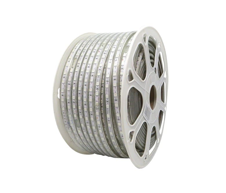 LCI - Ruban led TRIAC IP67 50mètres 230V 8W/m 60Leds 3000K