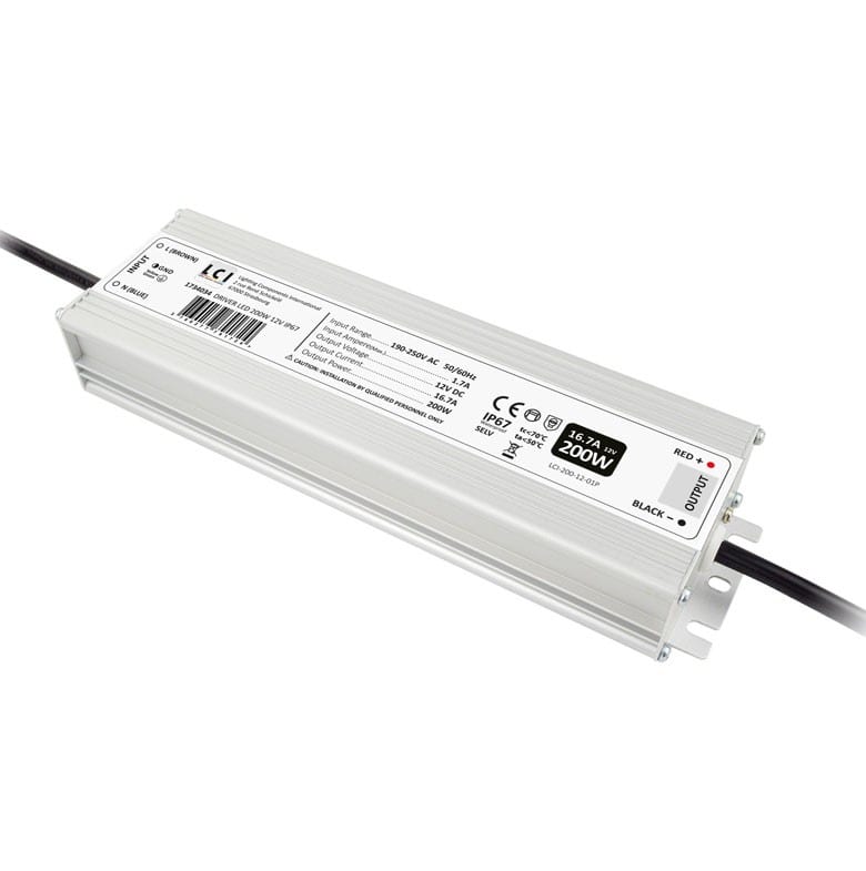 LCI - DRIVER LED 200W 24V IP67
