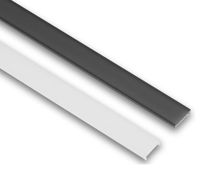 LCI - Diffuseur 2m noir - pour Rail 3 phases