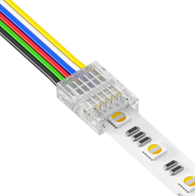 LCI - Connecteur fils => ruban SMD RGBW 12mm