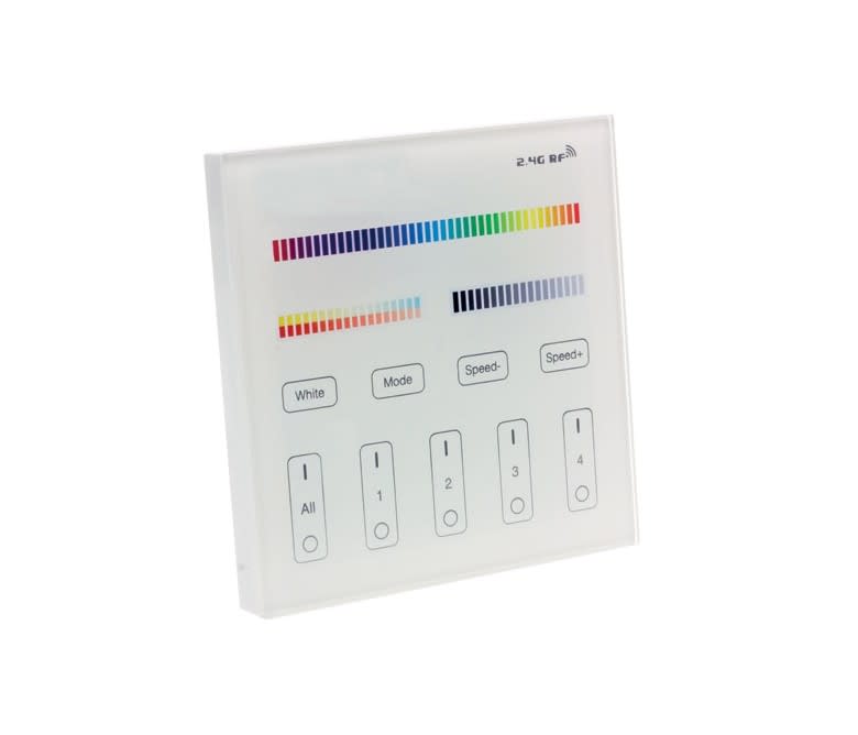 LCI - Commande murale RGB + CW-WW. 4 zones