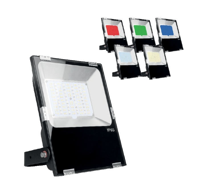 LCI - Projecteur 10W RGB+CW-WW IP65.