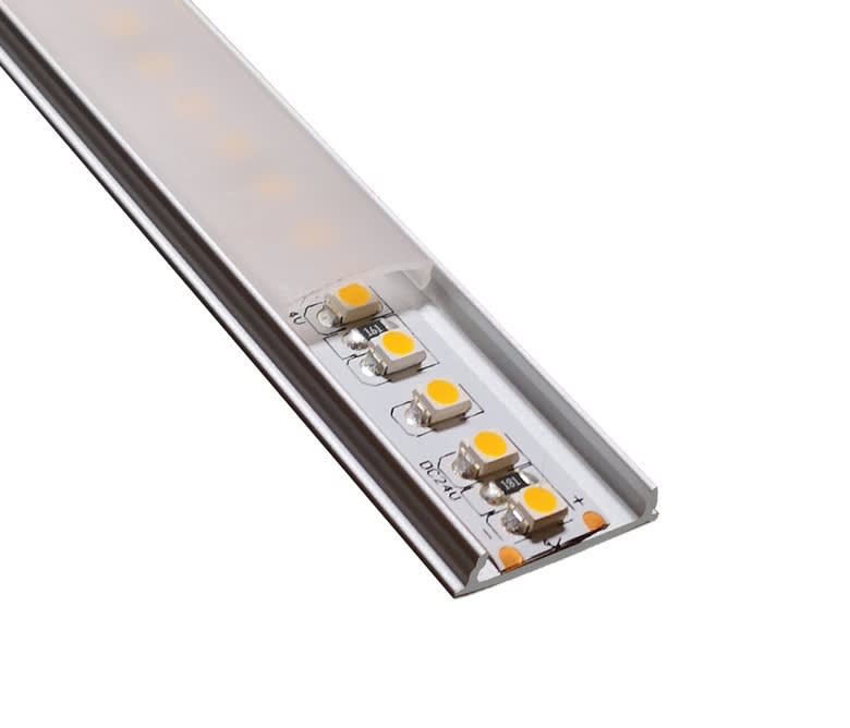 LCI - Profilé LED cintrable S1806 - 2m + diffuseur opale + accessoires