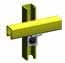 Mavil - EQUERRE 2 TROUS RAIL 41x41 GAC