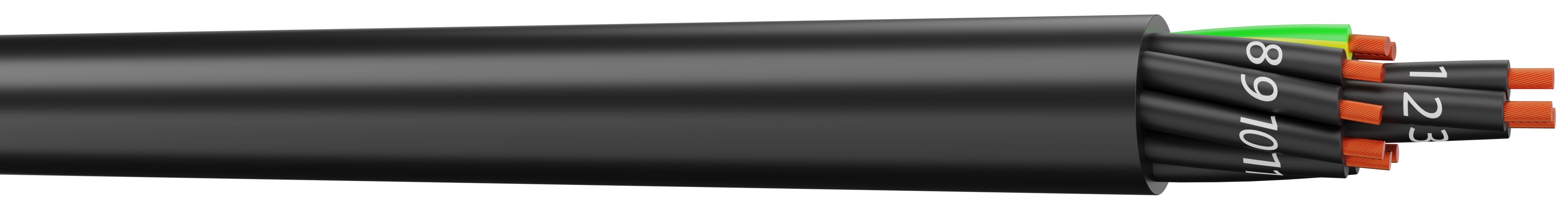 CAE Data - CAELIFLEX 1KV 12G0,75 NOIR