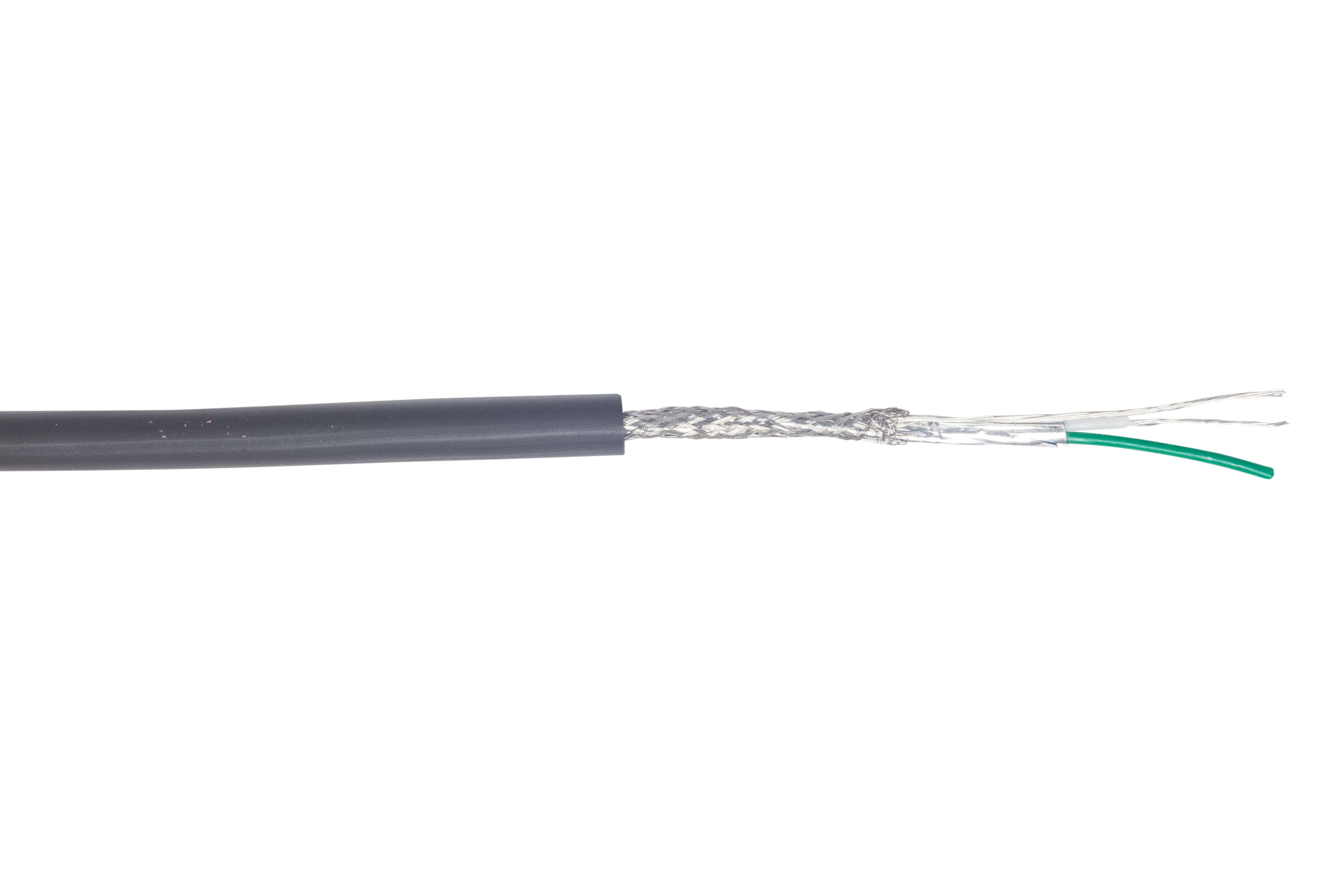CAE Data - CABLE DMX 512 - 1 PAIRE 0.22 MM2 - PVC NOIR