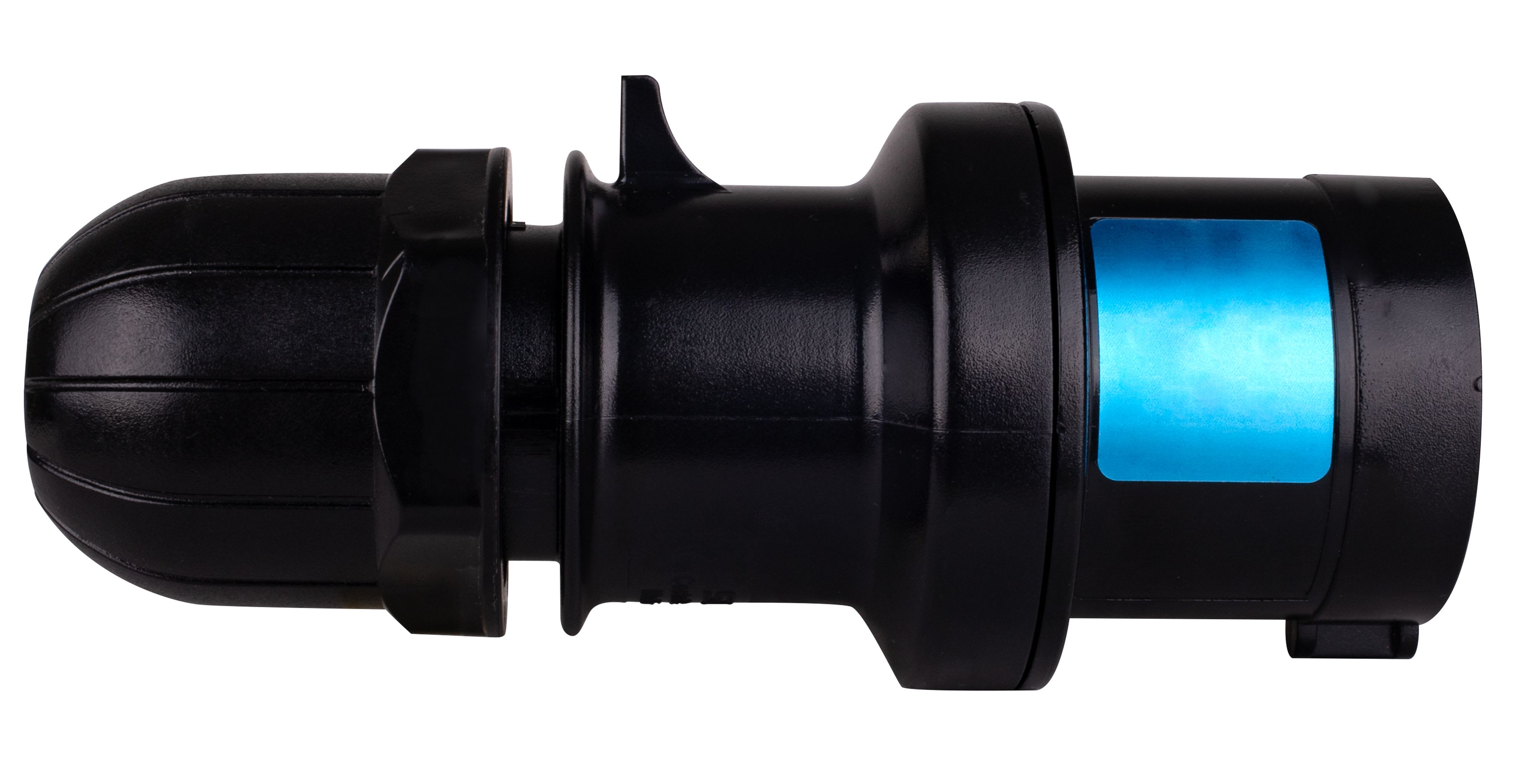 CAE Data - FICHE ALIMENTATION MALE P17 - 2 POLES + TERRE - CORPS NOIR -