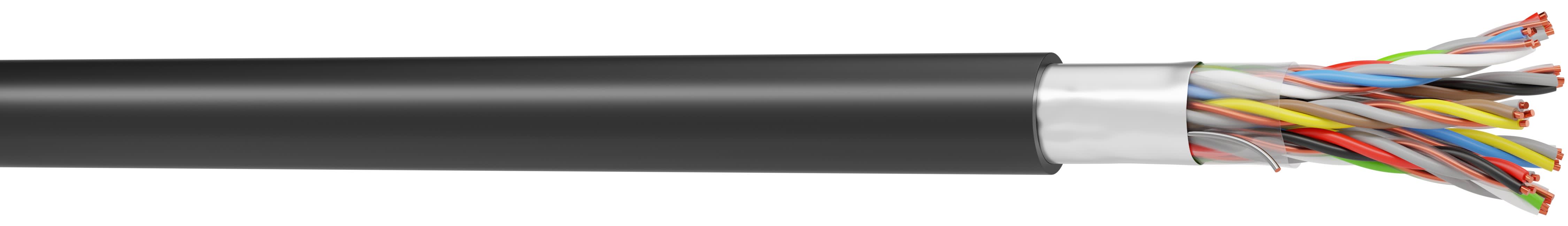 CAE Data - Câble téléphonique série 89 rigide avec écran 8 paires 8/10