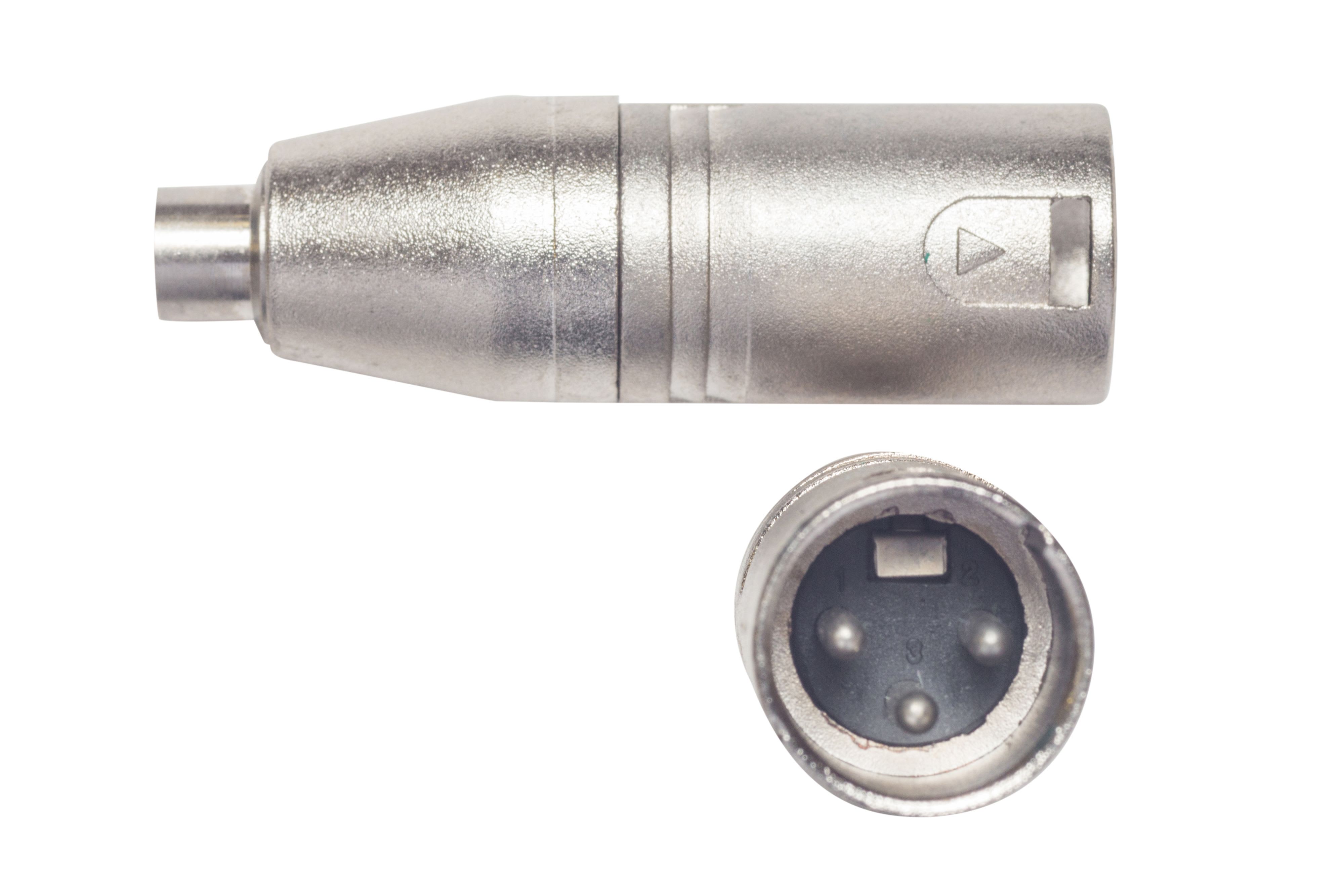 CAE Data - Adaptateur XLR mâle 3 points / RCA femelle