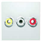 CAE Data - Plastron 3 RCA - A bornier