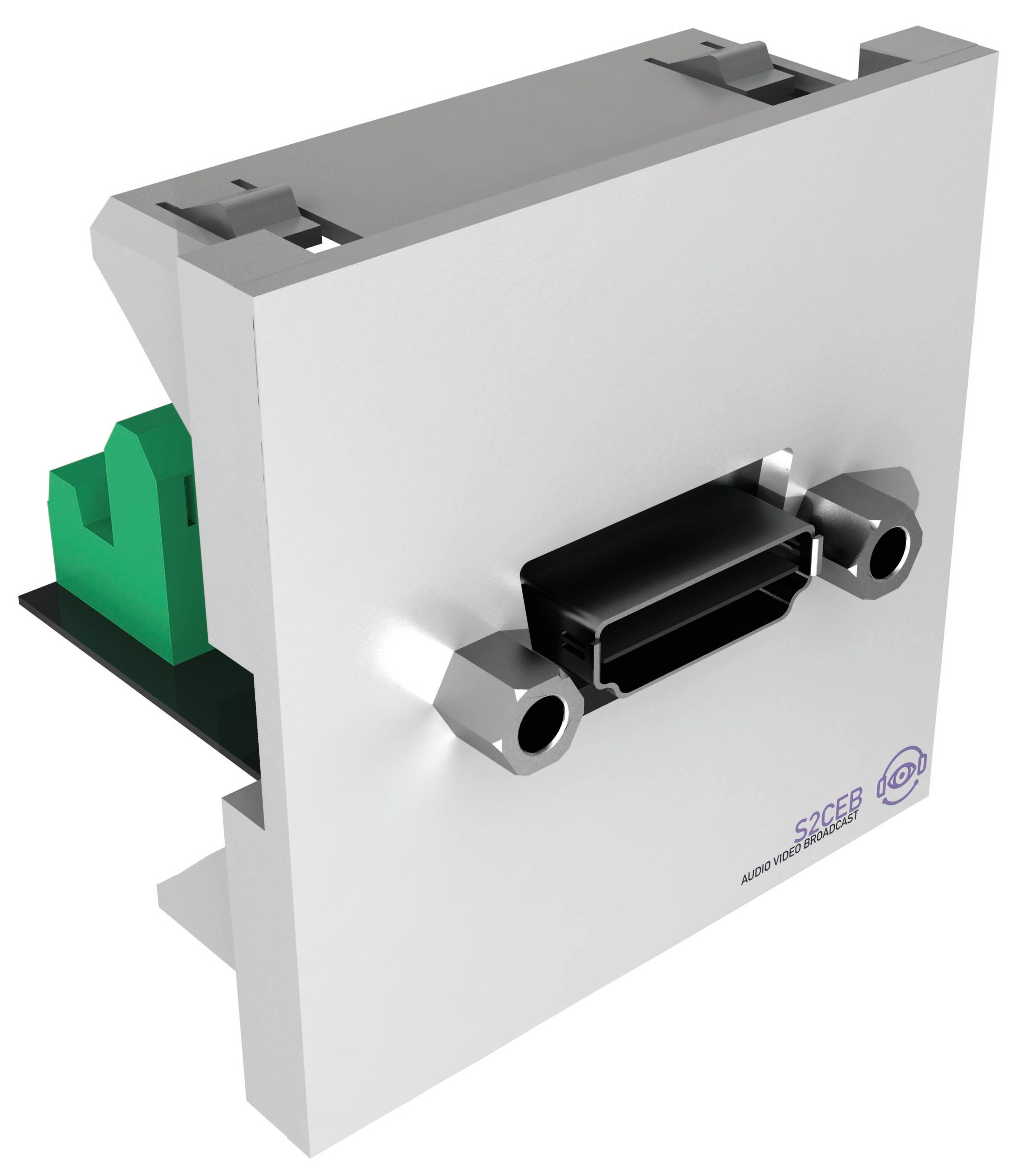 CAE Data - Plastron HDMI - A bornier