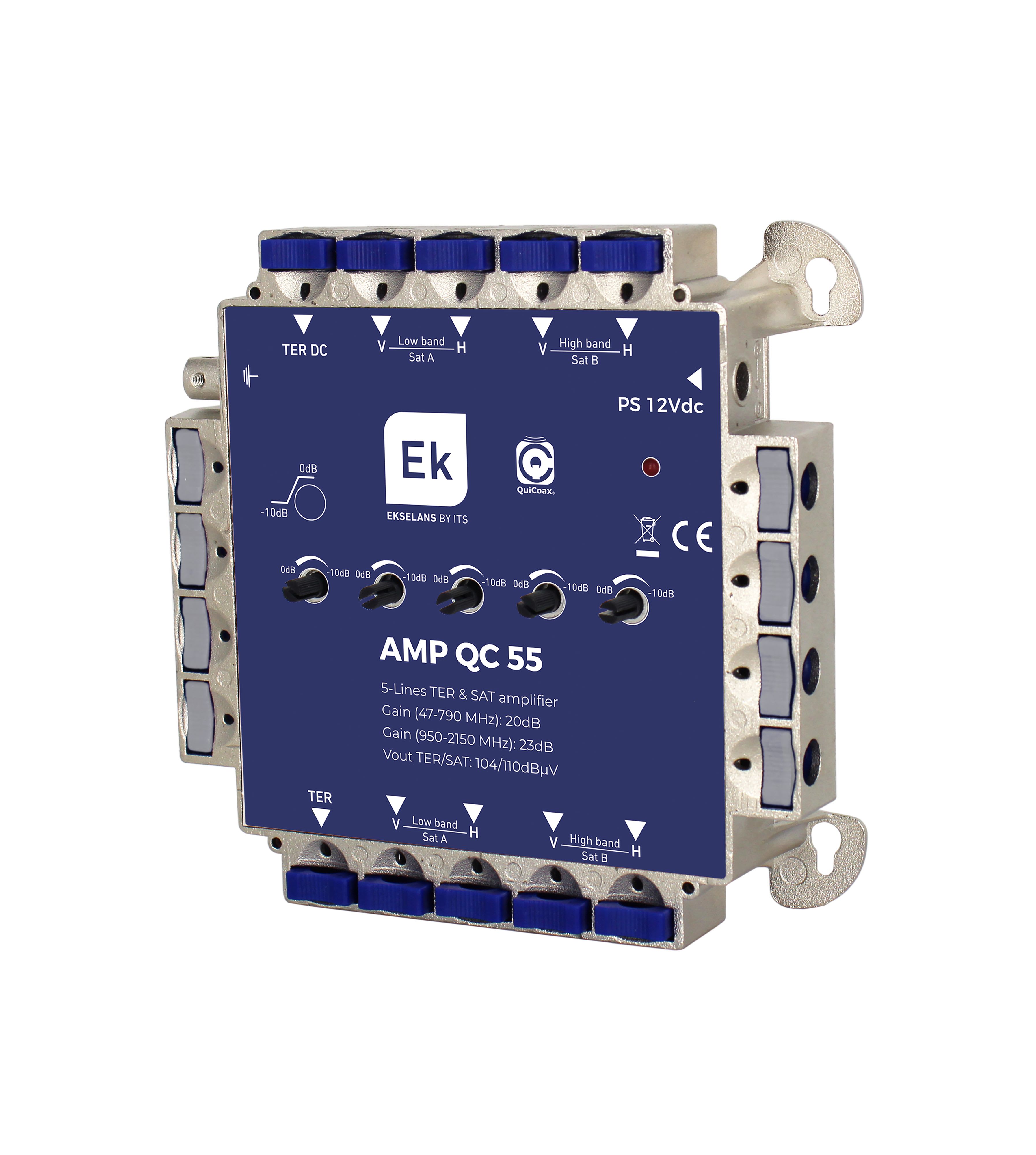 CAE Data - AMPLIFICATEUR MULTISWITCH 5 EN