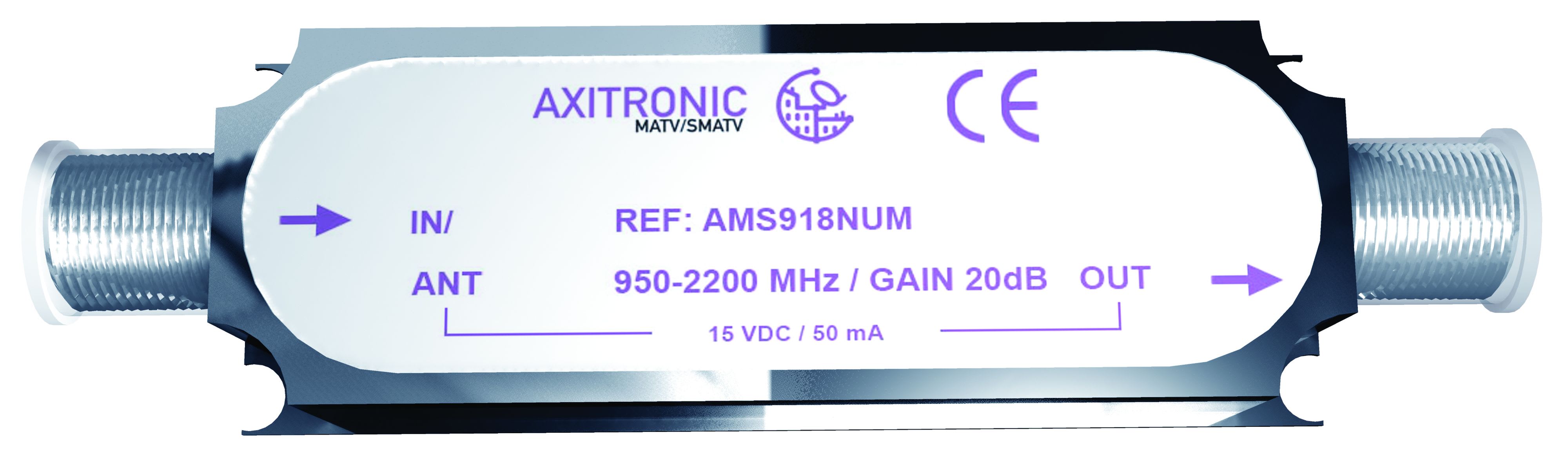 CAE Data - Amplicateur satellite pour installation individuelle