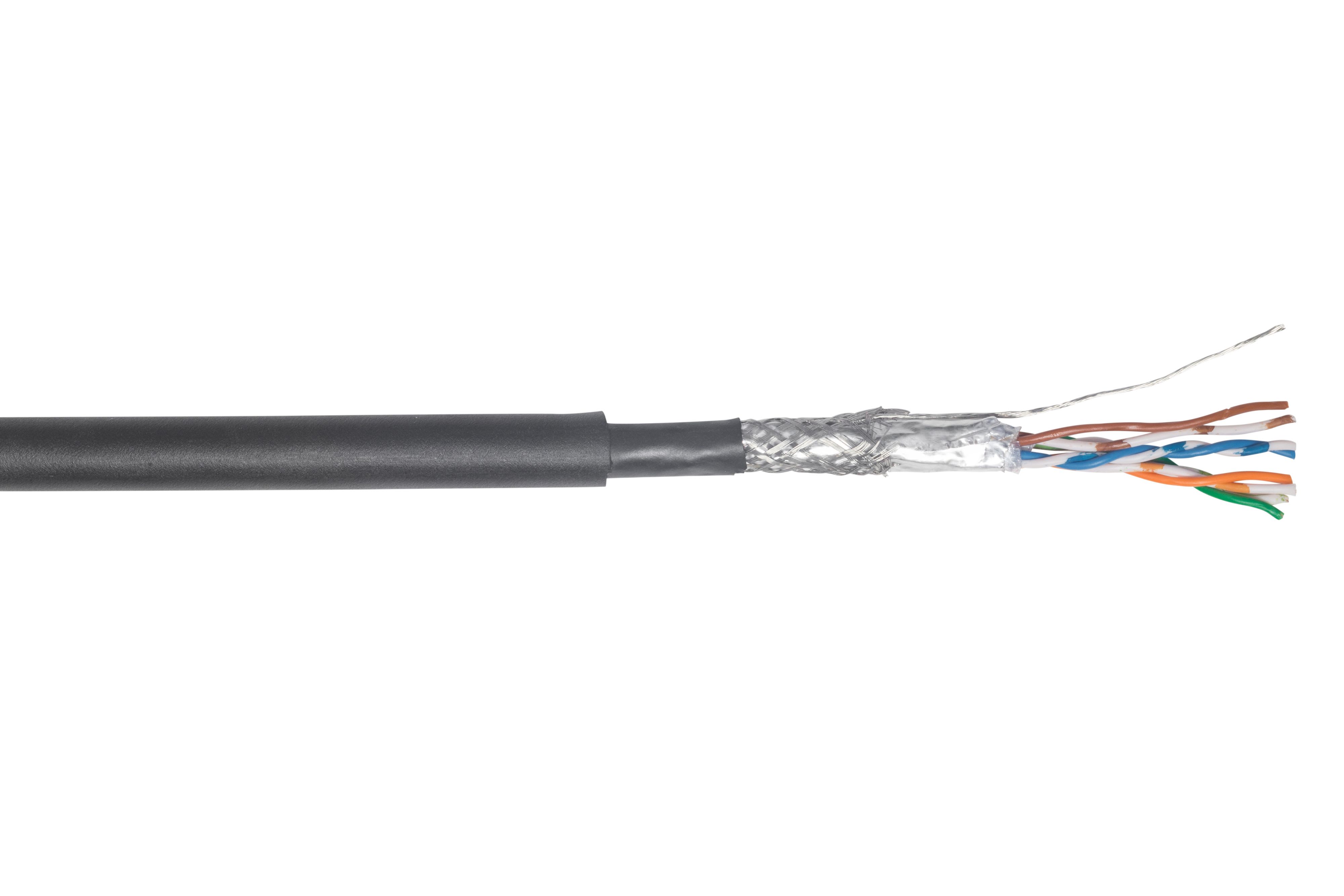 CAE Data - CABLE GIGABIT ETHERNET SF/UTP 4 PAIRES SOUPLES - AWG24