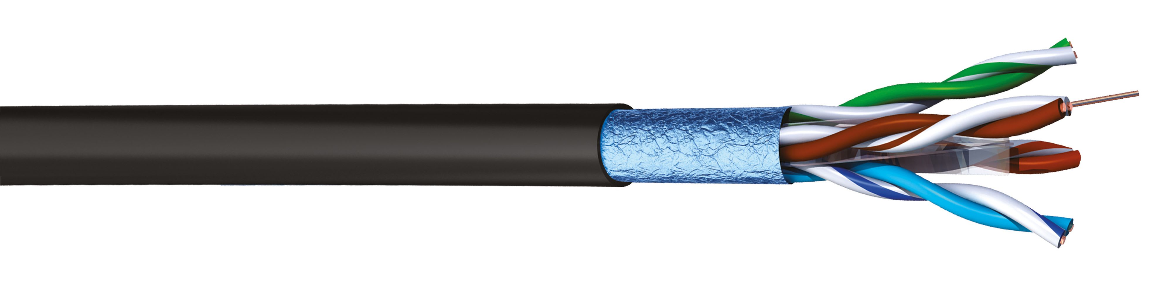 CAE Data - CABLE SOUPLE F/UTP CAT6 4P AWG26