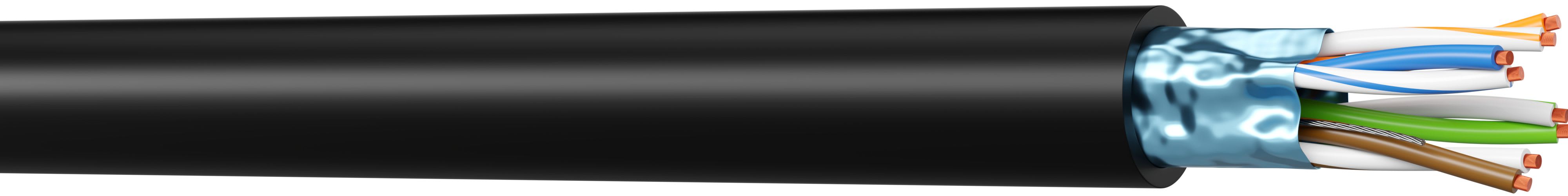 CAE Data - CABLE SOUPLE F/UTP CAT6A 4P AWG24