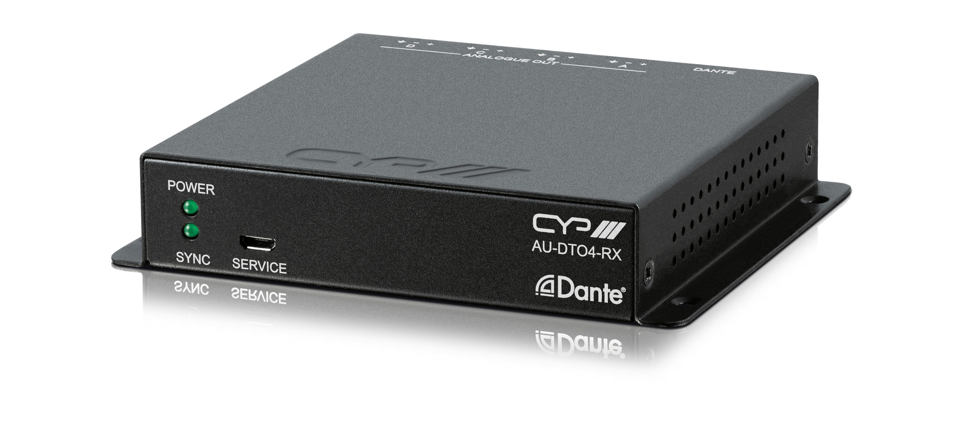 CAE Data - Re?cepteur 4 sorties mono via Dante