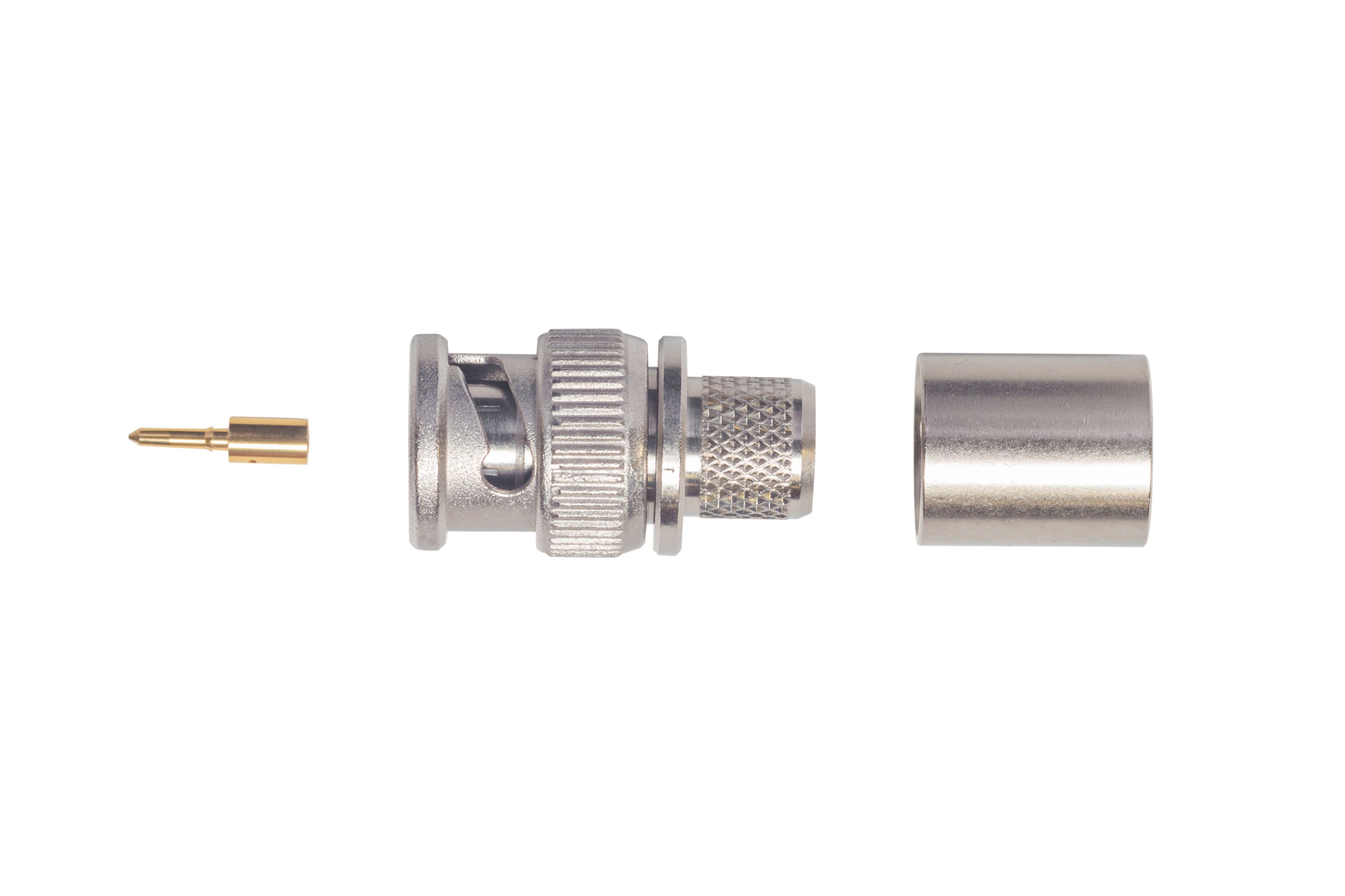 CAE Data - BNC mâle à sertir pour câble type RG213 - 50 ohms