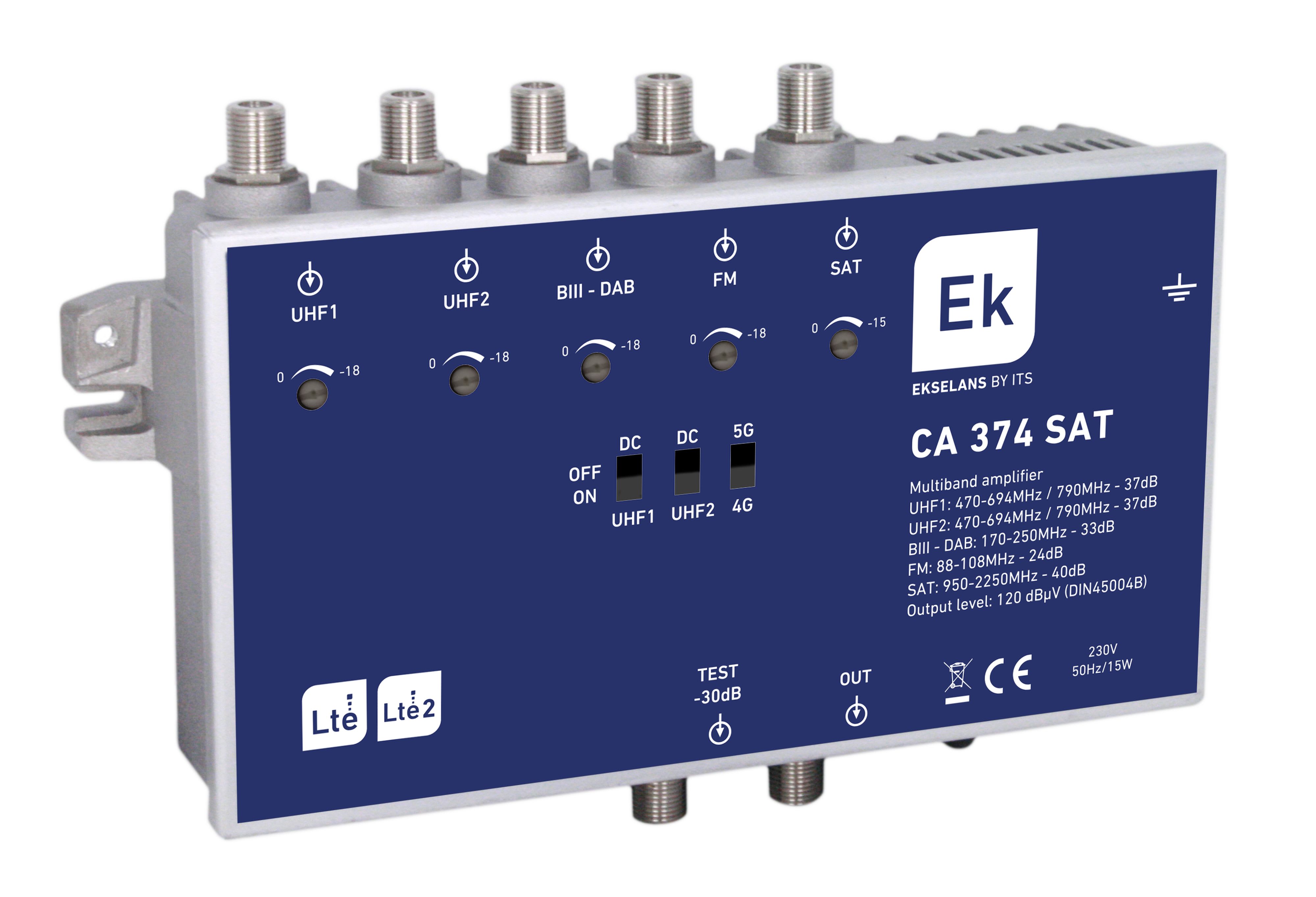 CAE Data - AMPLIFICATEUR MULTIBANDES TER