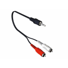 CAE Data - CORDON MOULE RCA / JACK - 3M JACK STEREO MALE 3.50 MM