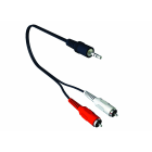 CAE Data - CORDON MOULE RCA / JACK -1.50M JACK STEREO MALE 3.50 MM