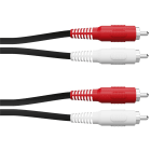 CAE Data - CORDON MOULE RCA - 1.50M 2 x RCA PLASTIQUE ROUGE+BLANC