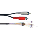 CAE Data - CORDON 2 RCA - 5M 2 x RCA MALES PLASTIQUES