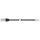 CAE Data - CORDON AUDIO XLR - 2M XLR MALE 3PTS - CORPS NICKEL -
