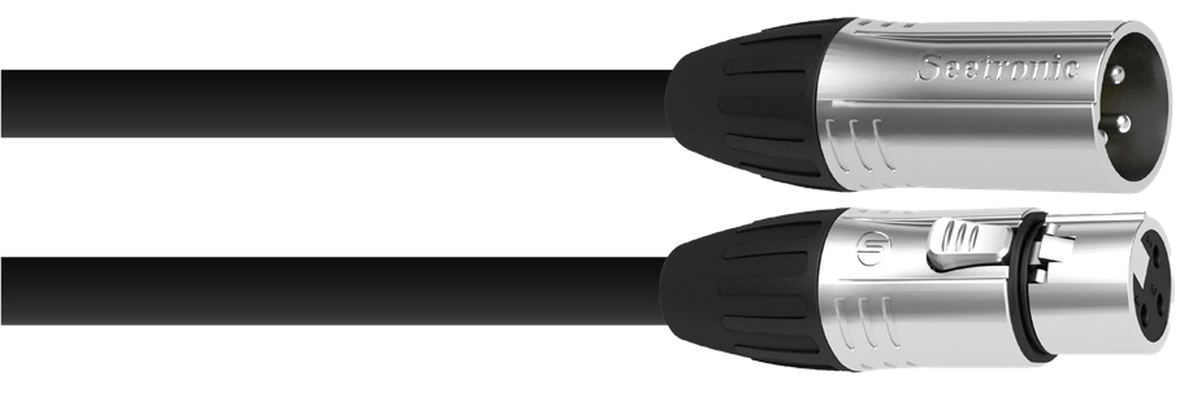 CAE Data - CORDON AUDIO XLR - 2M XLR MALE 3 PTS SEETRONIC XLR FEMELLE 3 PTS SEETRONIC
