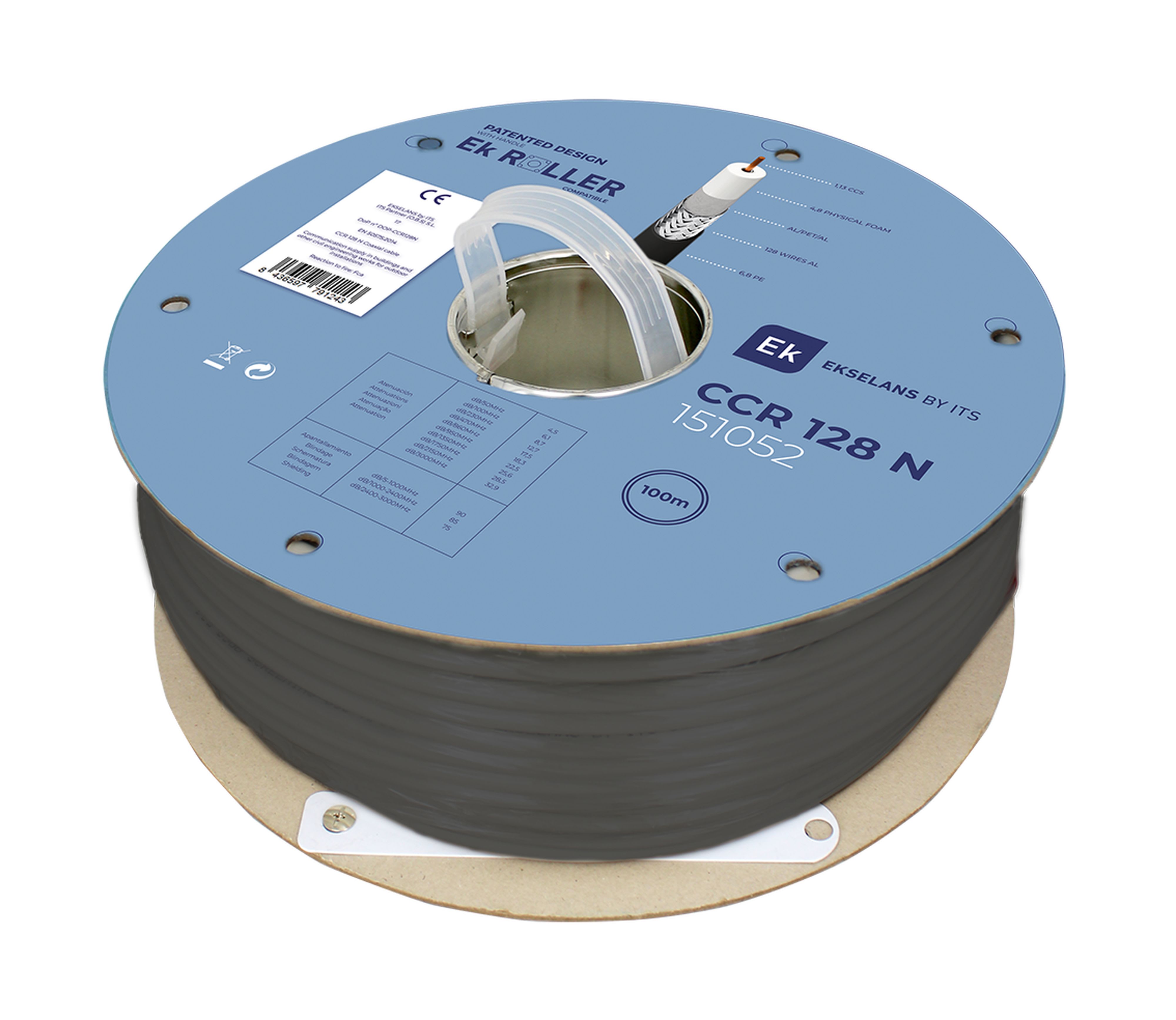 CAE Data - COAXIAL 17DB CLASS A PE 4 BOBI COMPATIBLE EK ROLLER