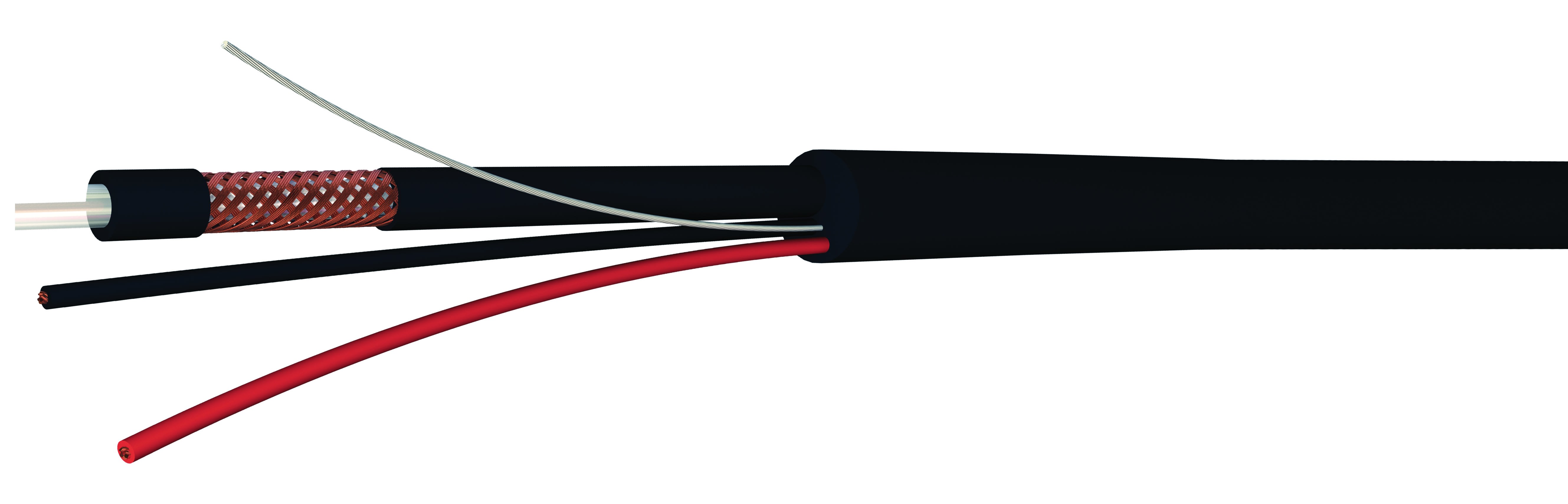 CAE Data - Câble composé d'un câble vidéo analogique et d'un câble d'alimentation