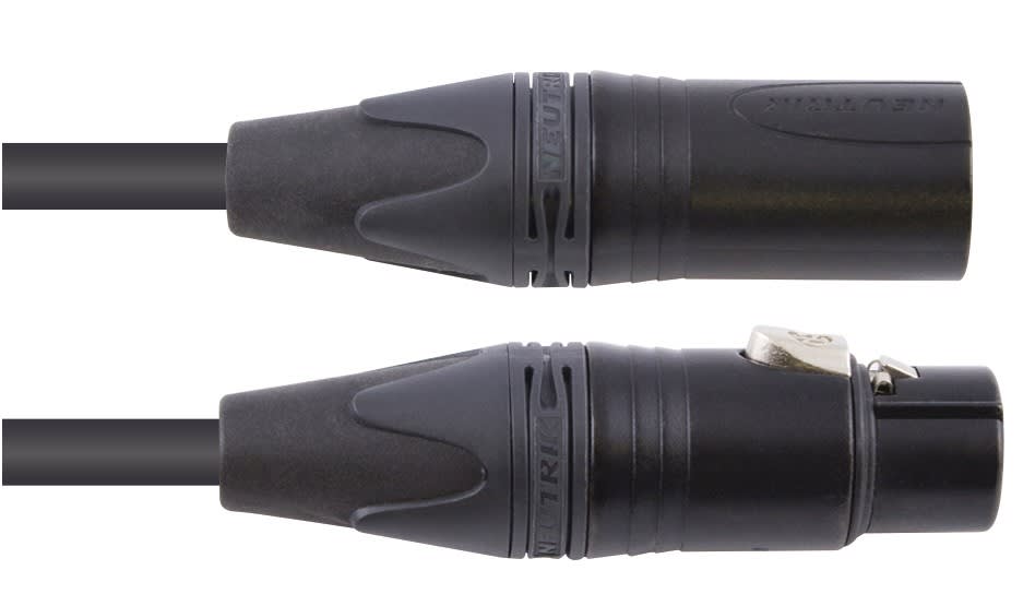 CAE Data - CORDON DMX512N - XLR 5PTS - 5M CABLE DMX512 - GAINE PVC NOIR XLR 5PTS MALE / FEM