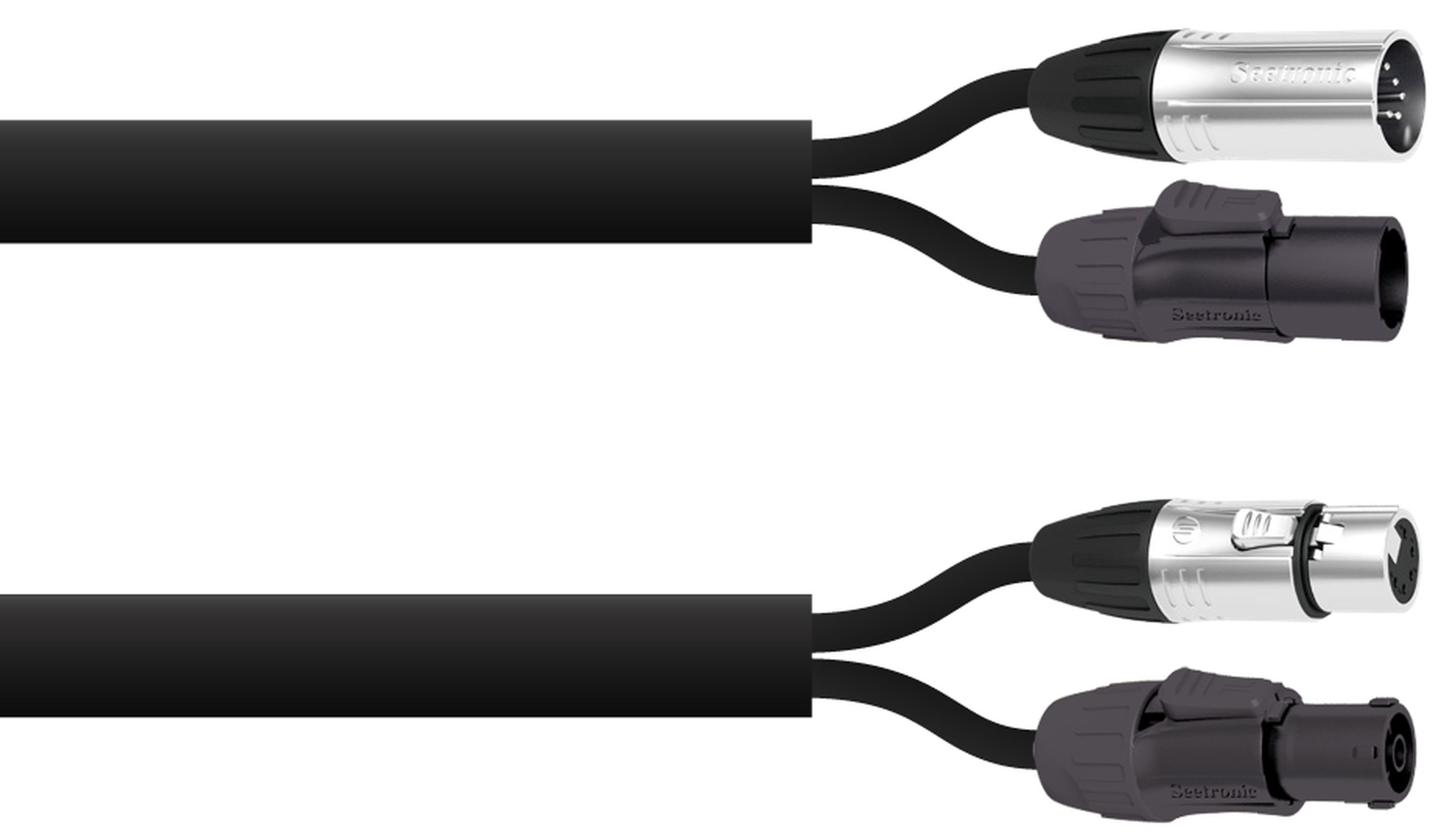 CAE Data - CORDON 1XDMXPOWER - 1.50M COTE A : SC5MF + SAC3FX