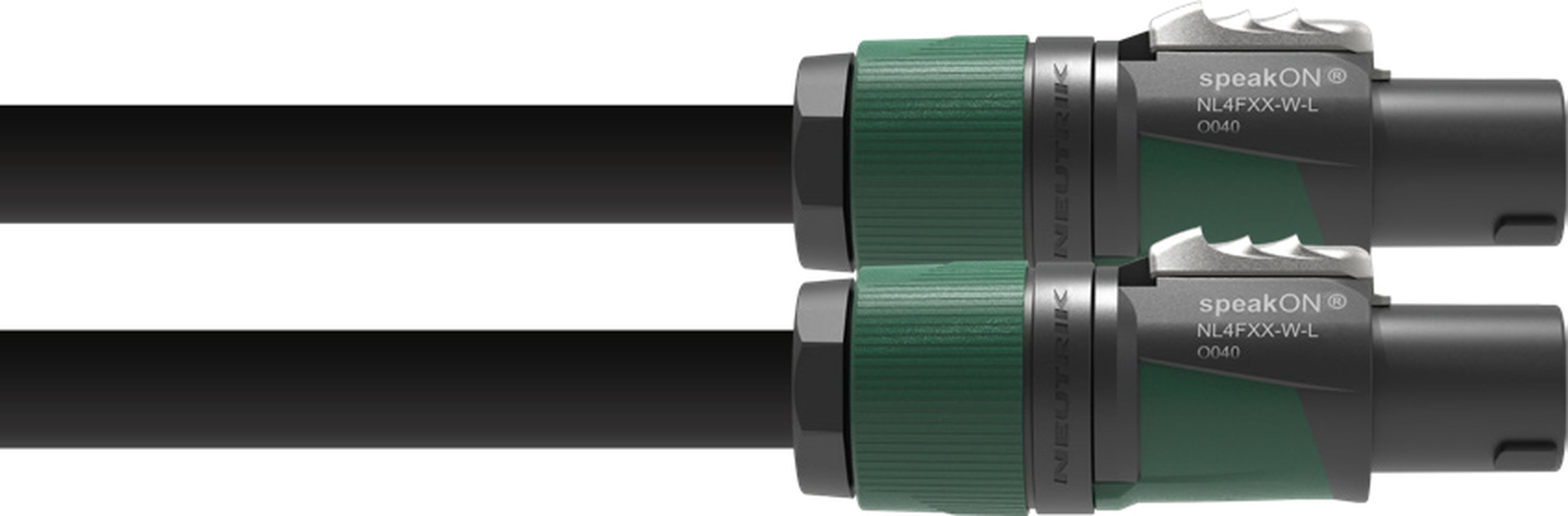 CAE Data - CORDON HP 4 x 4 MM2 - 10M FICHE SPEAKON 4 POLES PLASTIQU FICHE SPEAKON 4 POLES P