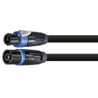 CAE Data - CORDON HP 4 x 4.00 MM2 - 5M FICHES 4 POLES - METAL NOIR -
