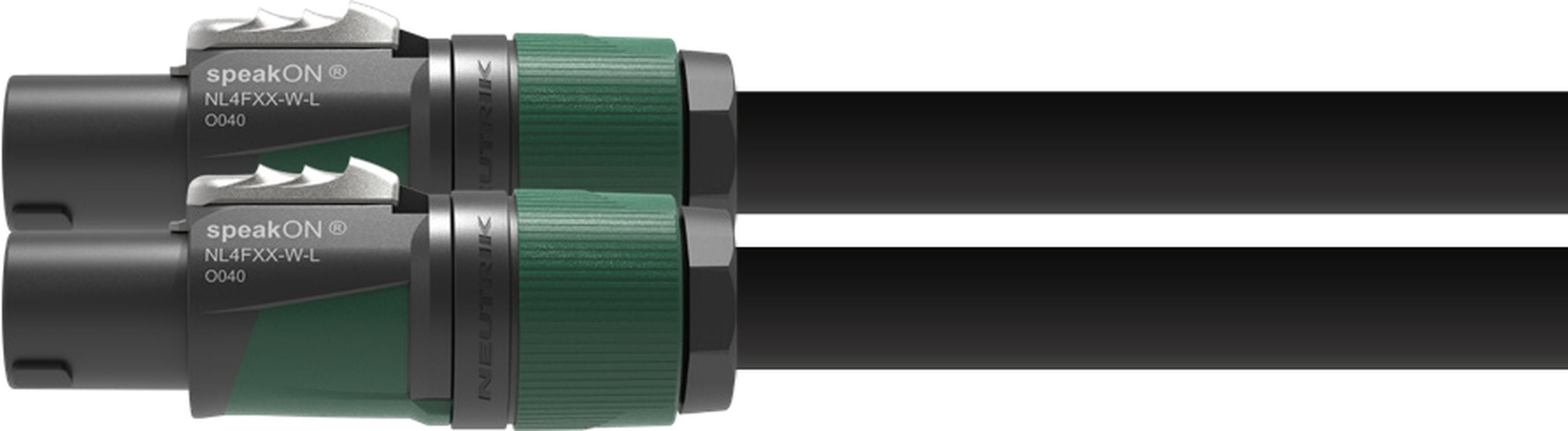CAE Data - CORDON HP 4 x 2.50 MM2 - 1M SPEAKONS 4 POLES NEUTRIK