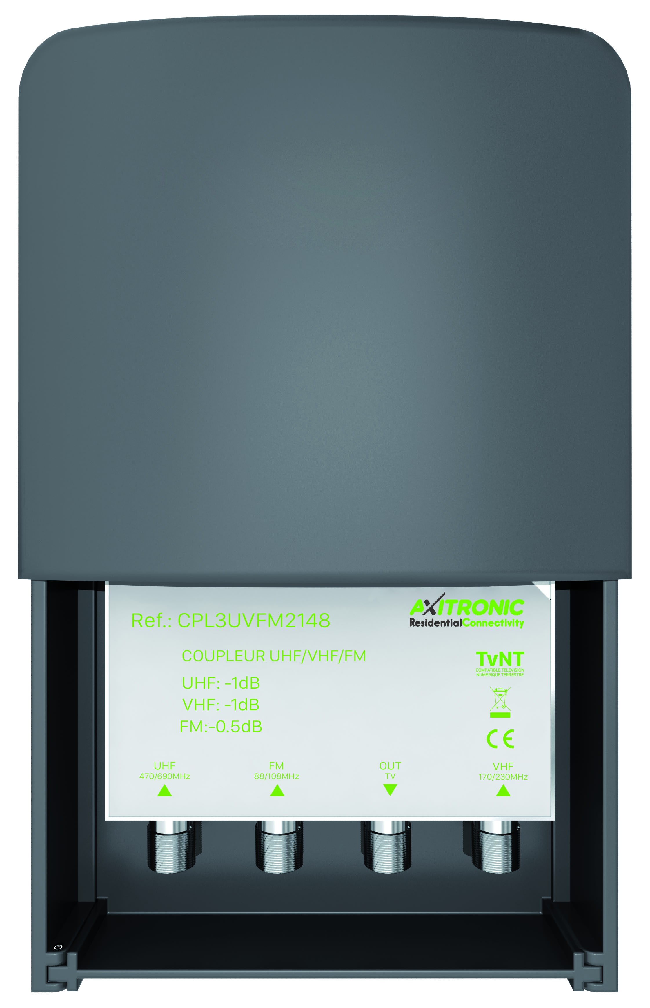 CAE Data - Coupleur - decoupleur de mat VHF - UHF - FM - canaux 21-48