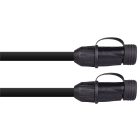 CAE Data - CORDON CAT6A - AUDIOLAN6A - 5M RJ45 BLINDE - CAPOT NOIR - AUD