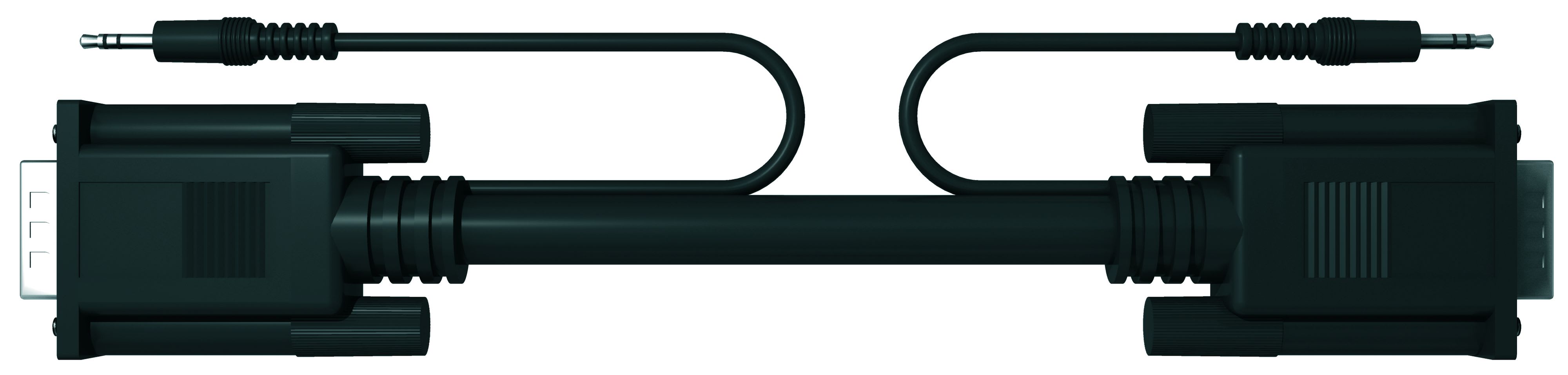 CAE Data - CORDON FULL VGA + AUDIO - 3M FULL VGA + JACK STEREO 3.50 MM