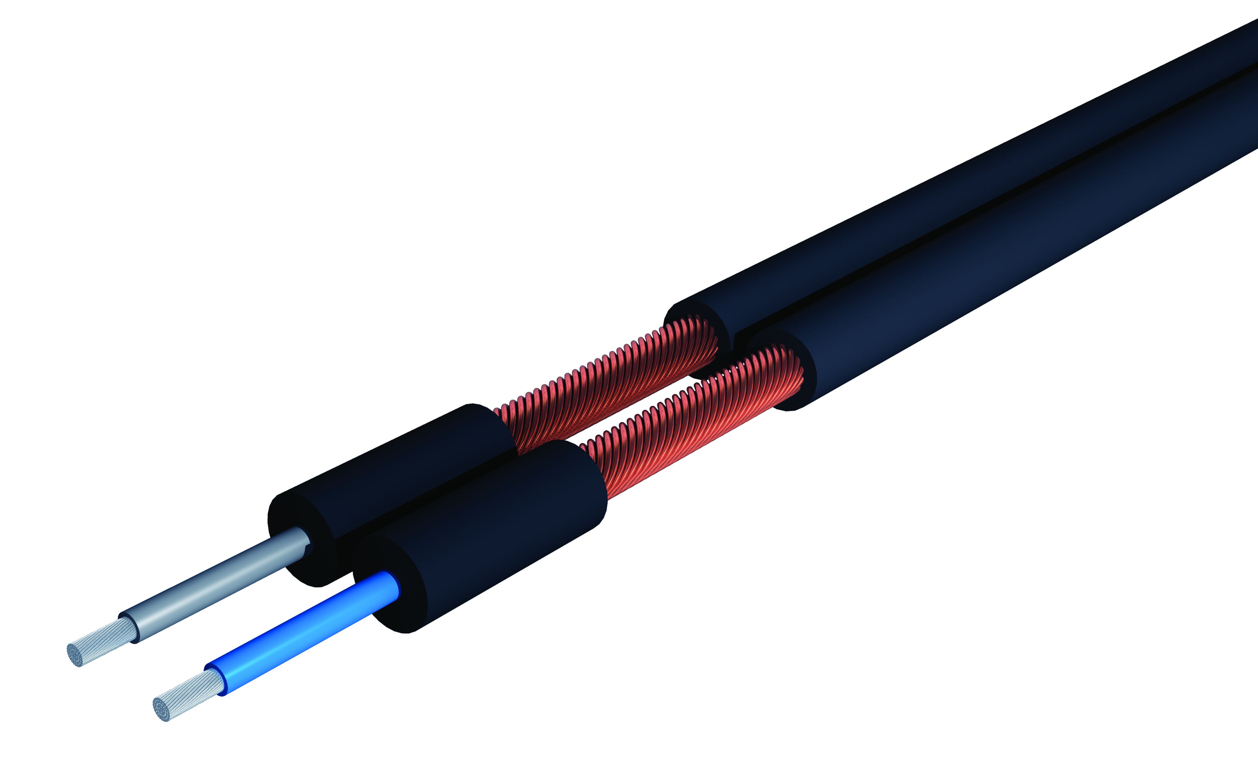 CAE Data - Câble audio syndex 1 x AWG24 asymétrique - Bobine de 100m