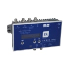 CAE Data - Centrale programmable. 4 entrées (FM/BIII-DAB/UHF/UHF), 2 sorties (TER/TEST).
