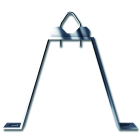 CAE Data - FIXATION MURALE GALVA DEPORT 100mm