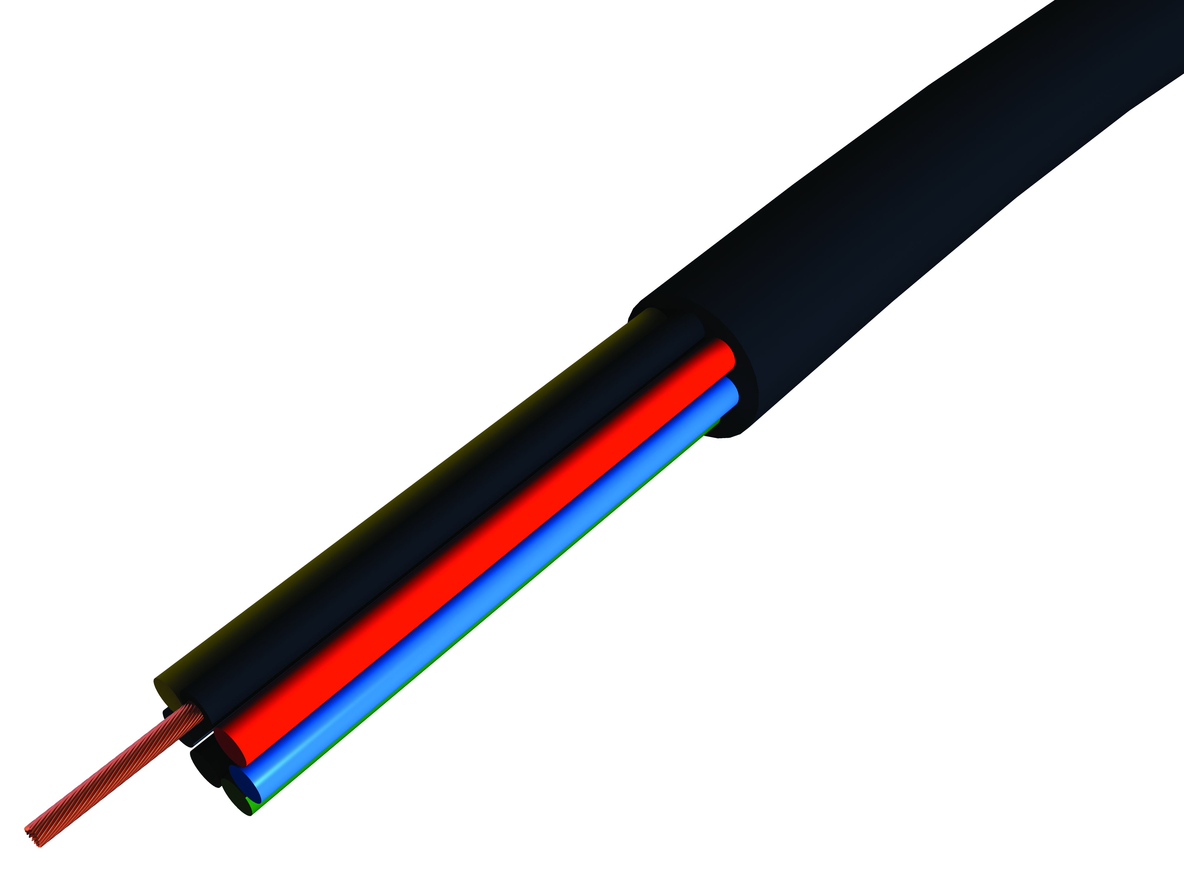 CAE Data - CABLE HP 8 X 2.50 MM PVC NOIR